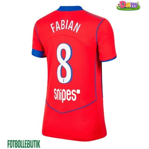 Paris Saint-Germain Fabian Ruiz #8 Tredje Tröja Kvinnor 2025-26 Kortärmad